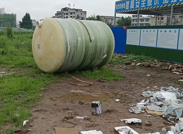 文昌遂宁船山区10立方玻璃钢化粪池项目
